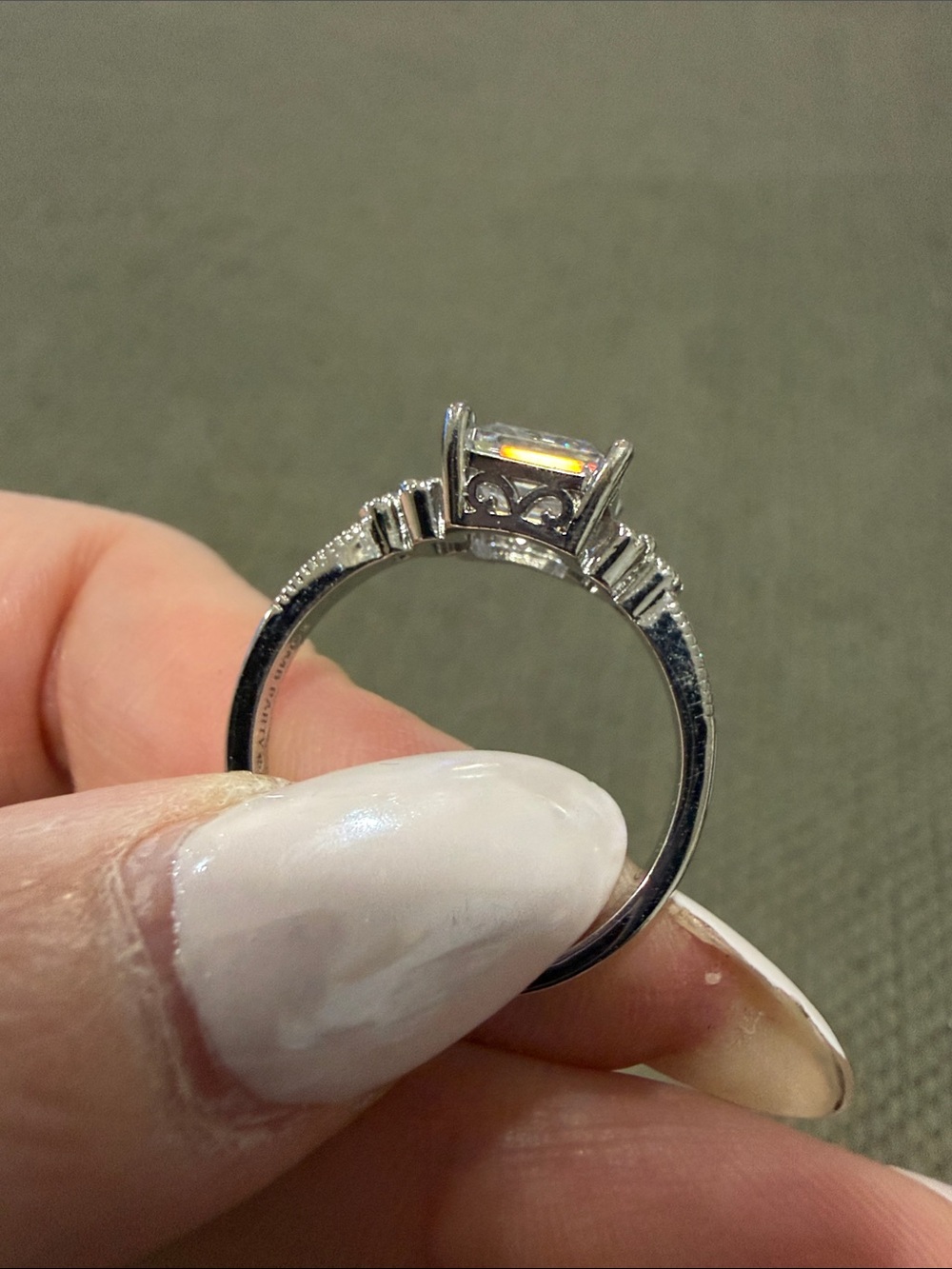 BP RBP3375 emerald ring - Picture 6 of 9